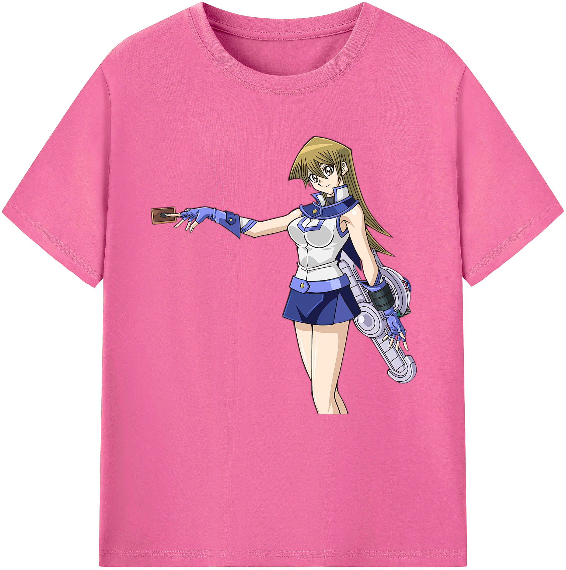（画像用） 遊☆戯☆王 Yu-Gi-Oh! レディースカジュアルプリントTシャツ（綿100％）